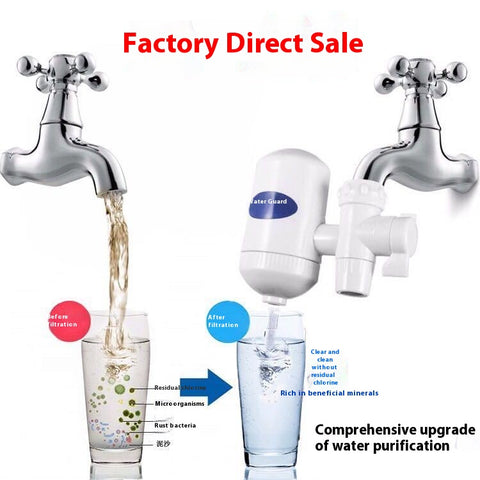 Household Faucet Water Purifier  Multi Stage Filtration for Clean, Great Tasting Drinking Water