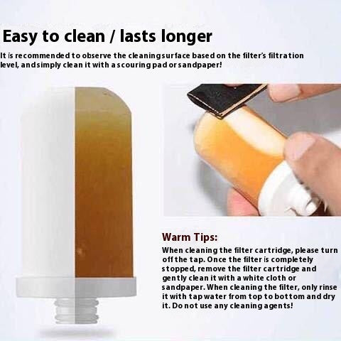 Household Faucet Water Purifier  Multi Stage Filtration for Clean, Great Tasting Drinking Water