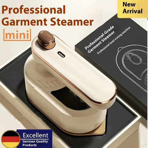 Portable Handheld Garment Steamer  Fast Heating, Ceramic Soleplate, Travel & Home Use
