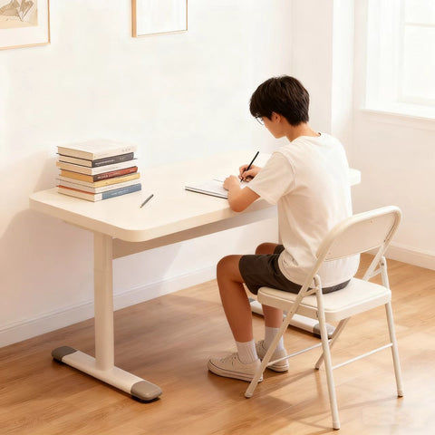 Kids Home Study Desk – Multifunctional School Writing Desk with Kid-Friendly Seating, Spacious Surface & Ergonomic Design for Boys and Girls Bedroom or Study Room