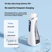 Portable Cordless Water Flosser 3 Modes Oral Irrigator