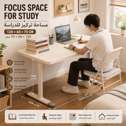 Kids Home Study Desk - Multifunctional School Writing Desk - 02 lifestyle