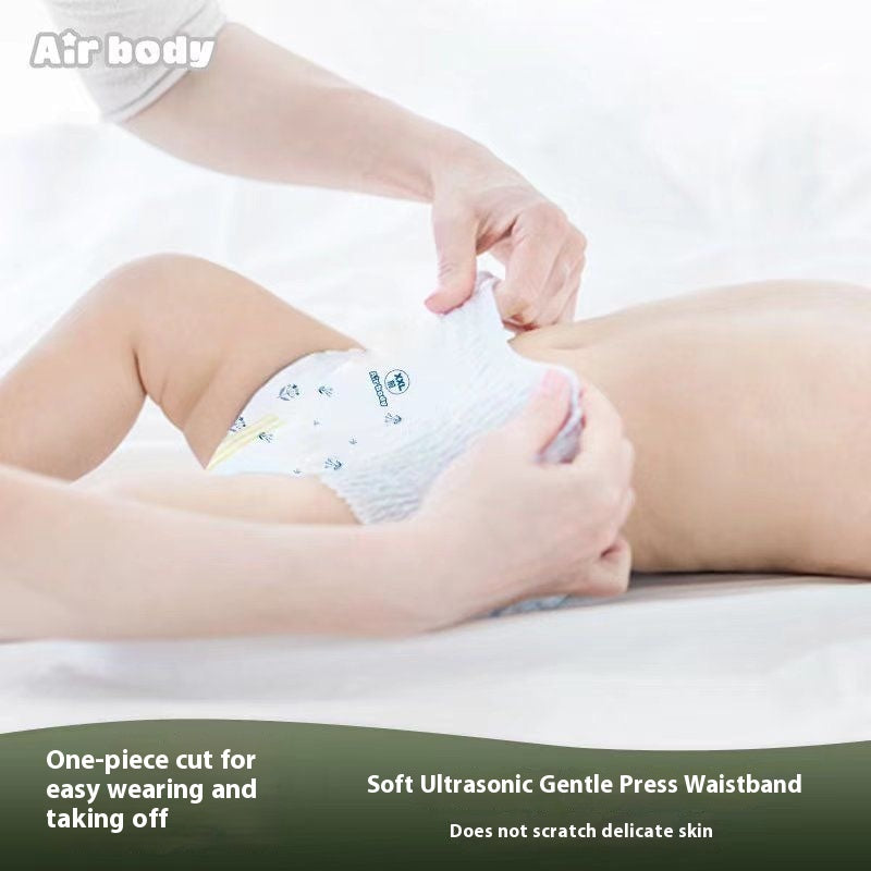 4 Packs Ultra Absorbent Baby Diapers Triple Leak Guard & Soft