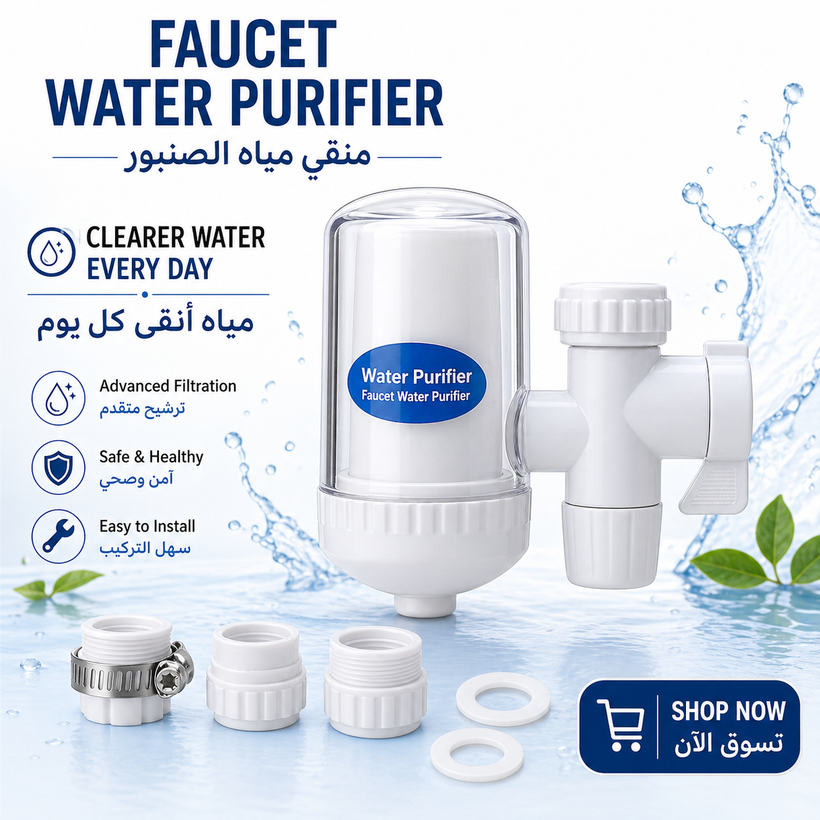 Household Faucet Water Purifier Multi Stage Filtration for Clean - 01 hero