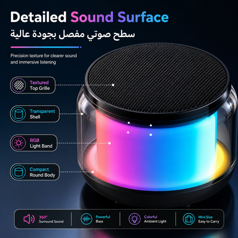 Mini Portable Bluetooth Speaker Pocket-Sized Wireless Speaker - 04 detail 01 pagegen