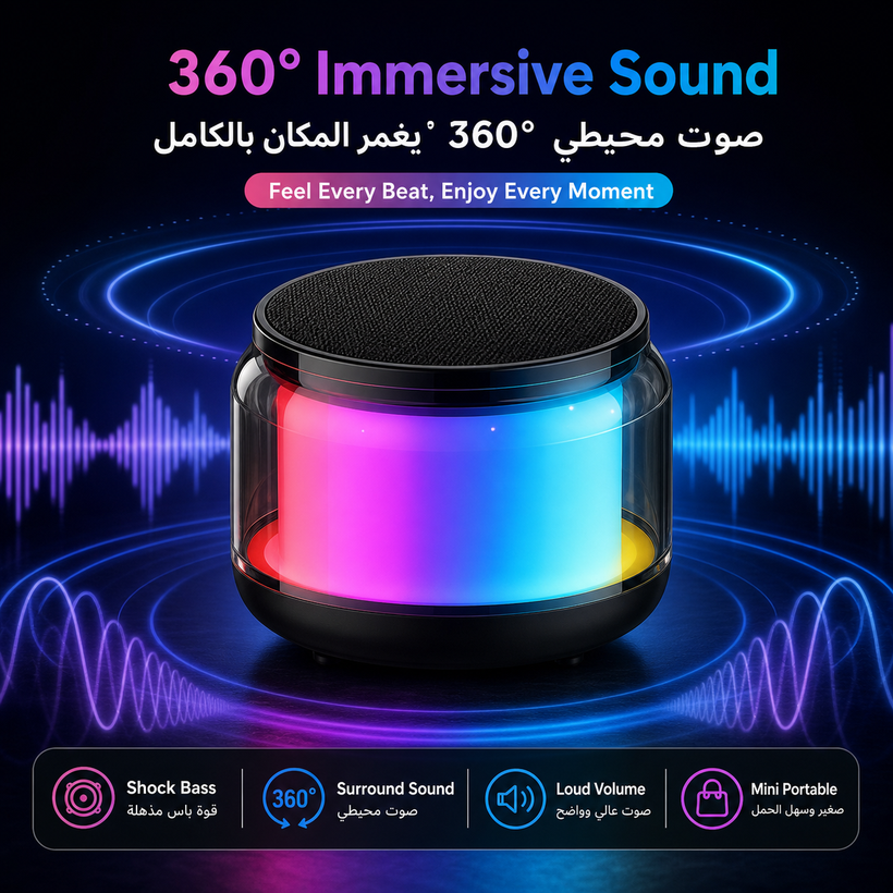 Mini Portable Bluetooth Speaker Pocket-Sized Wireless Speaker - 06 detail 03 pagegen