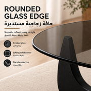 Modern Coffee Table with Black Marble-Like Top - 04 detail 01 pagegen