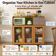 Modern Kitchen Sideboard & Wall-Mounted Storage Cabinet - 10 usage guide pagegen