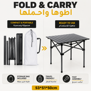 Compact Folding Camping & Picnic Table - 06 detail 03