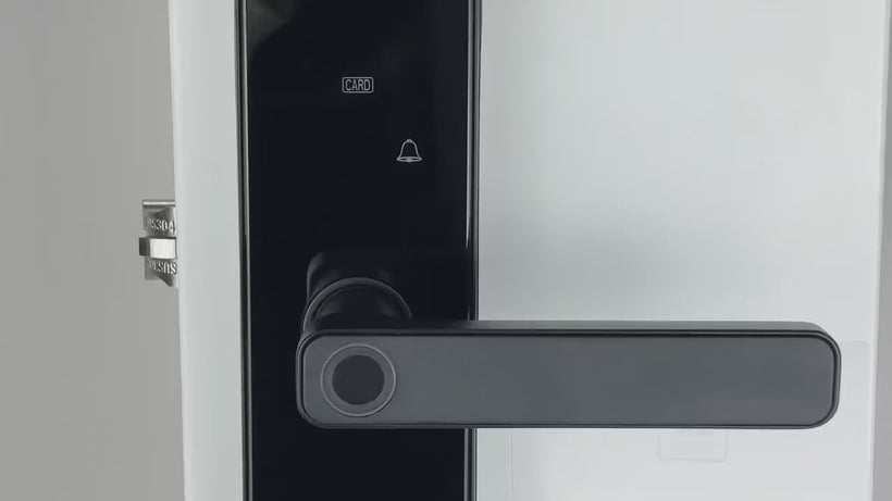 Fingerprint Smart Door Lock Semi Automatic Auto Lock