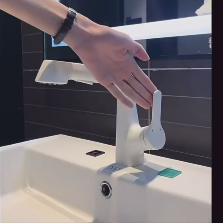 Plastic Kitchen Faucet Hot & Cold Mixer Tap