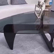 Modern Round Glass Coffee Table