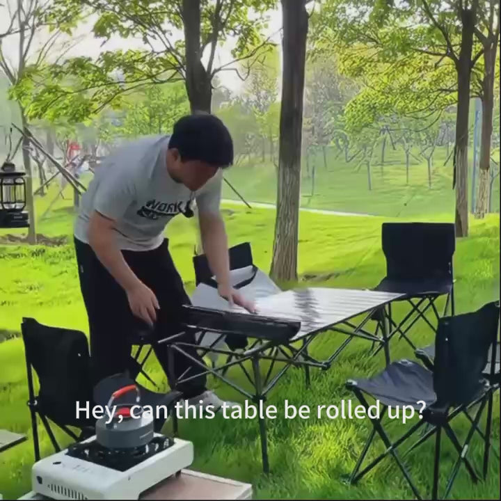 Compact Folding Camping & Picnic Table